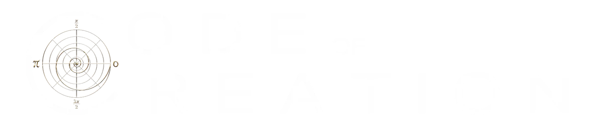 Code of Creation documentary title graphic